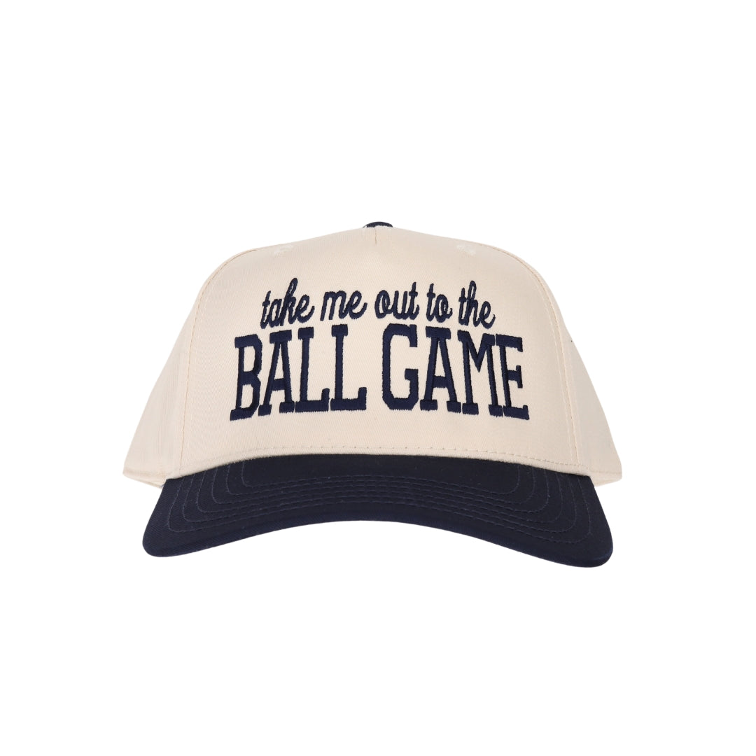 Ball Game Embroidered Trucker Hat