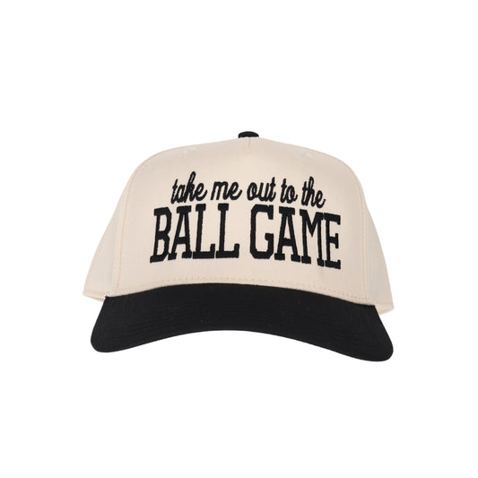 Ball Game Embroidered Trucker Hat