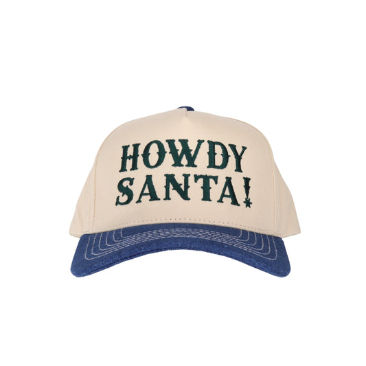 Howdy Santa! Embroidered Trucker Hat