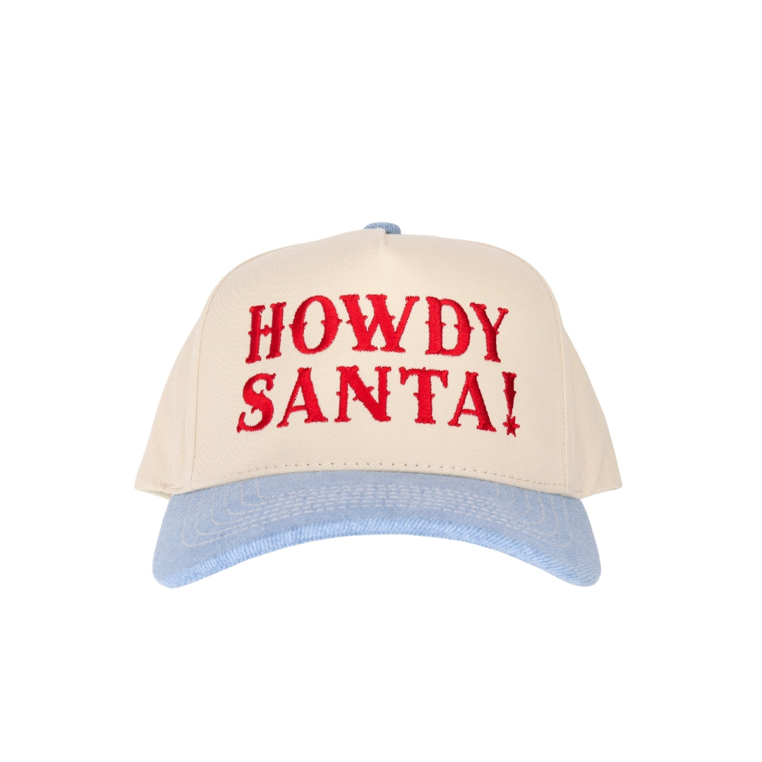 Howdy Santa! Embroidered Trucker Hat