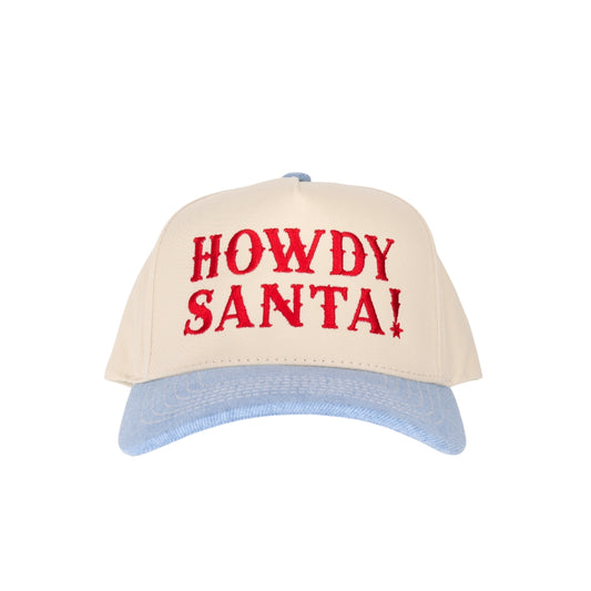 Howdy Santa! Embroidered Trucker Hat
