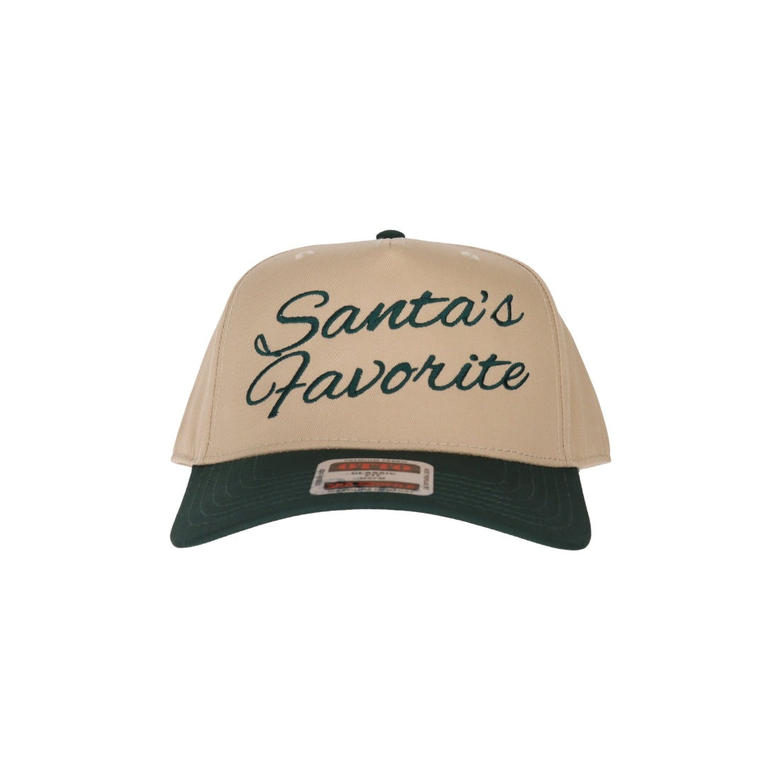 Santa's Favorite Embroidered Trucker Hat