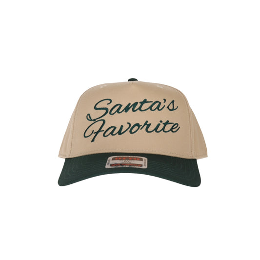 Santa's Favorite Embroidered Trucker Hat