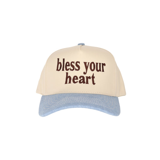 Bless Your Heart Embroidered Trucker Hat