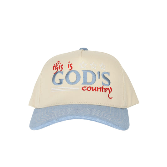 God's Country Canvas Trucker Hat