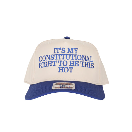 Constitutional Right Canvas Trucker Hat