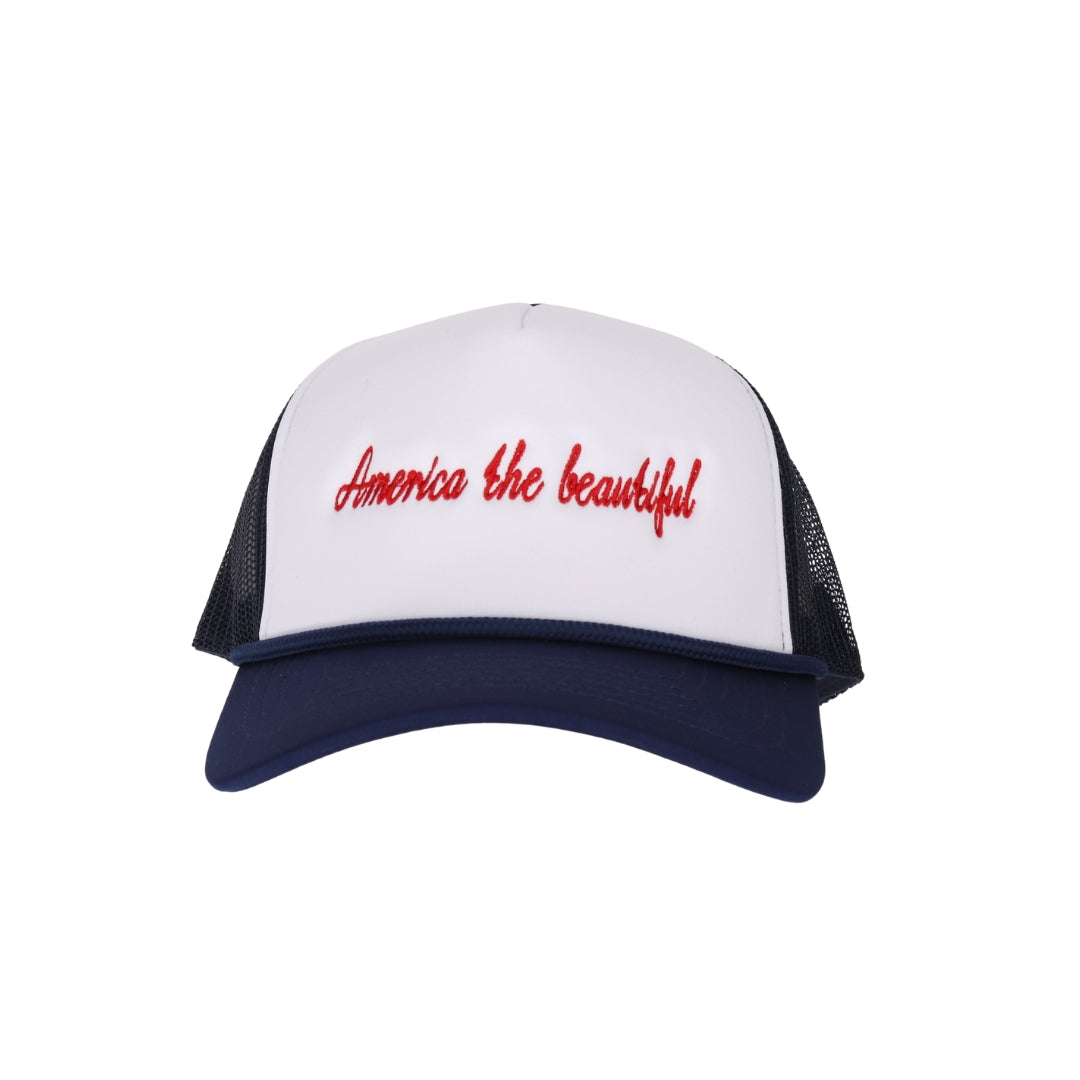 America the Beautiful Foam Front Trucker Hats