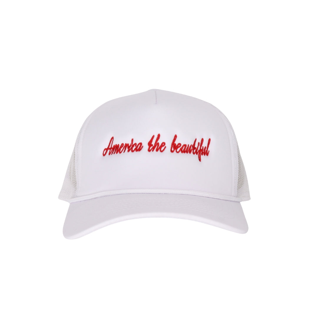 America the Beautiful Foam Front Trucker Hats