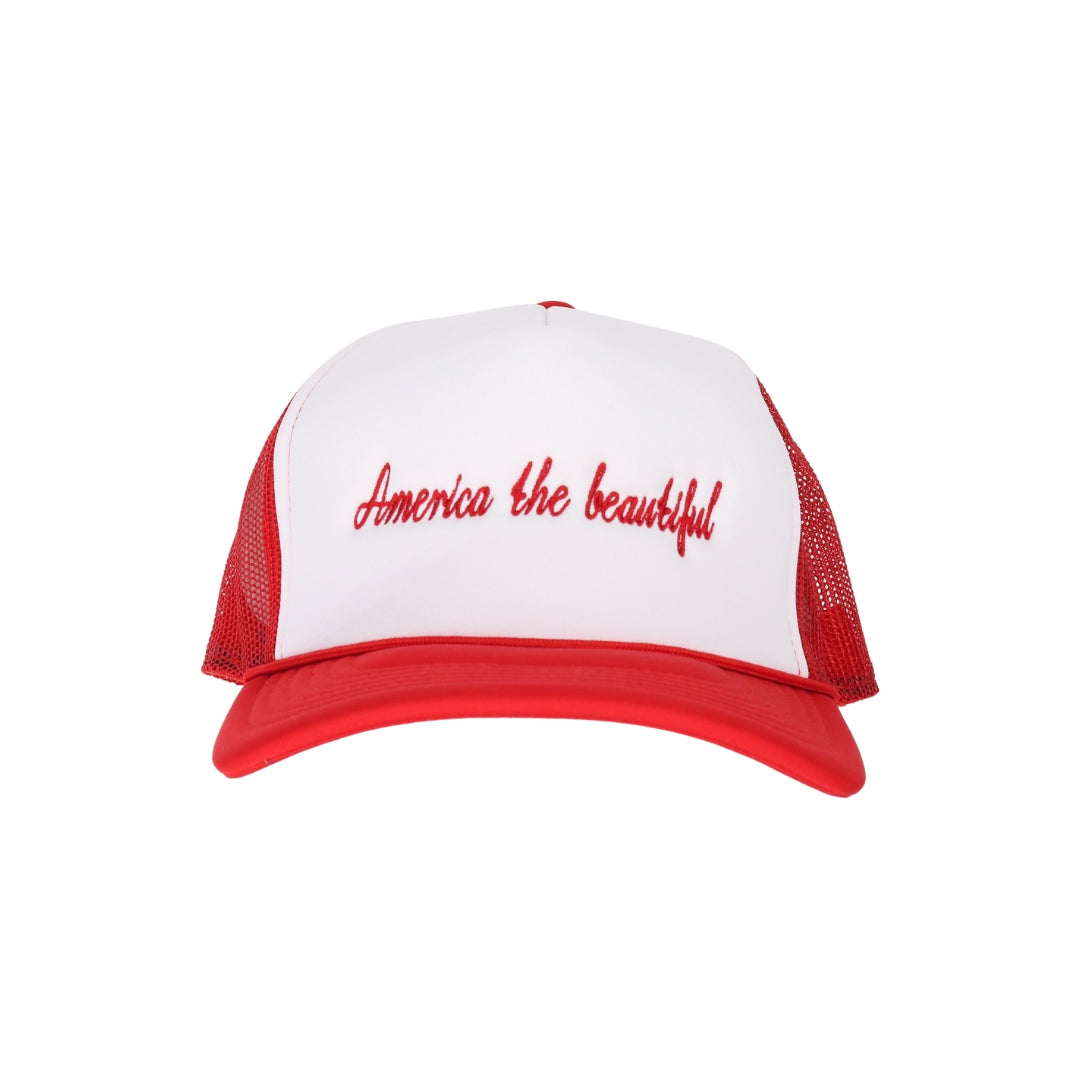 America the Beautiful Foam Front Trucker Hats