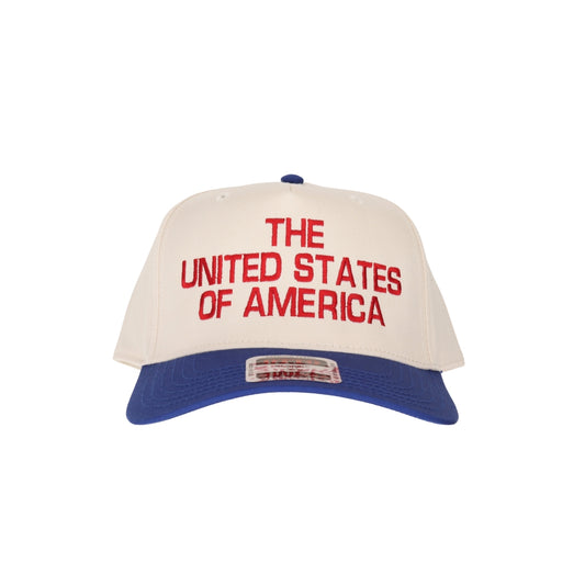 United States of America Canvas Trucker Hat