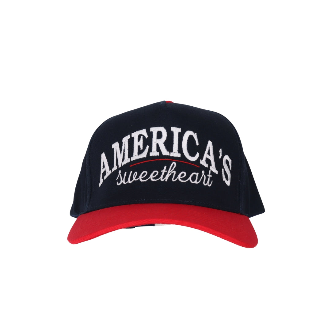 America's Sweetheart Canvas Trucker Hats