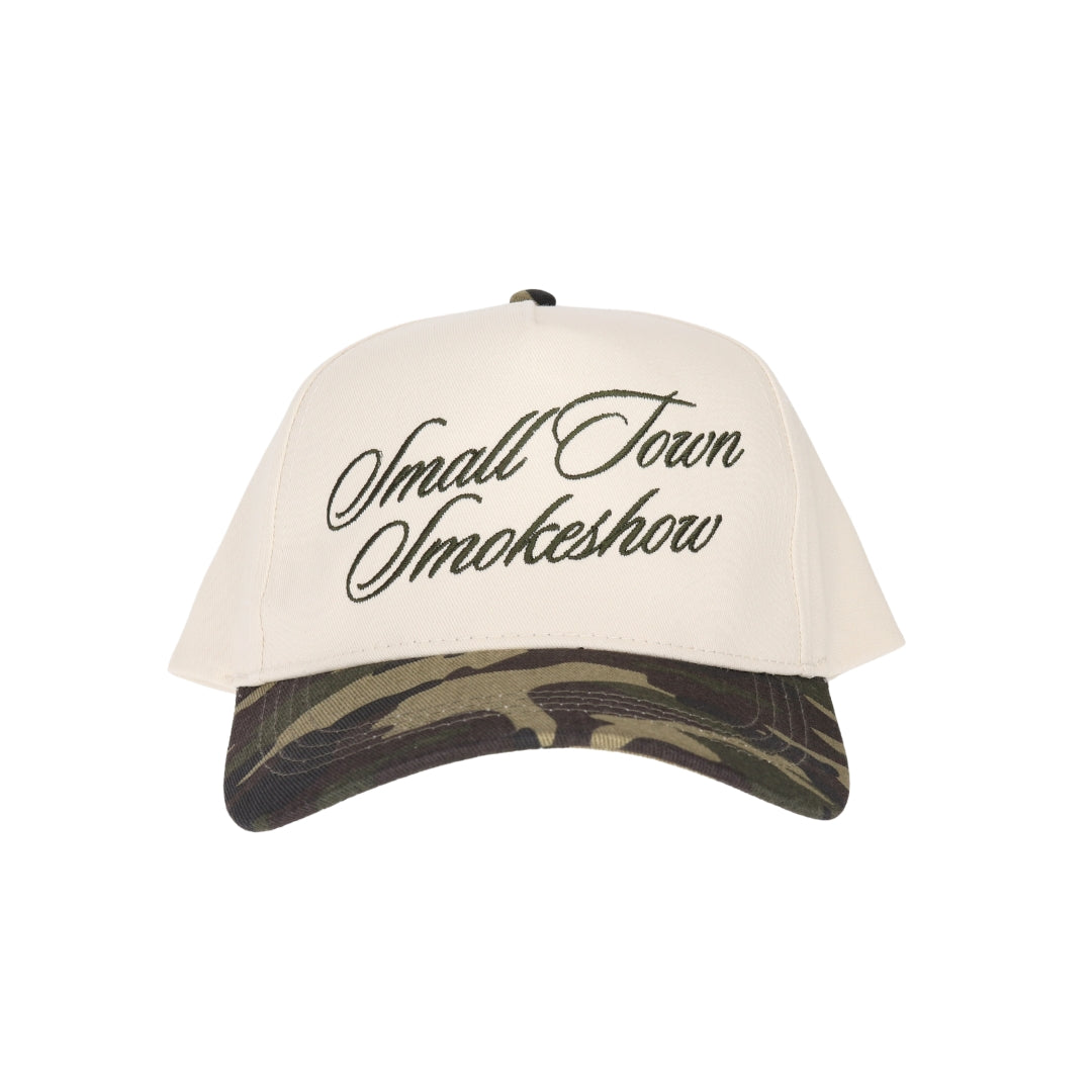 Small Town Smokeshow Embroidered Trucker Hat