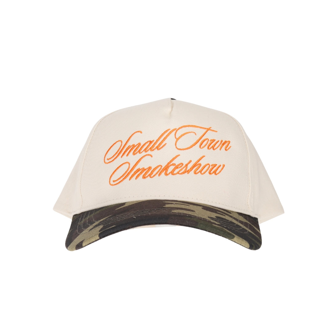 Small Town Smokeshow Embroidered Trucker Hat