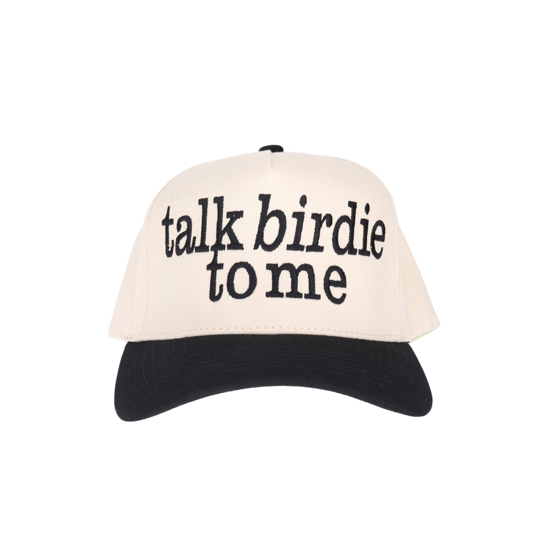 Talk Birdie Embroidered Trucker Hat