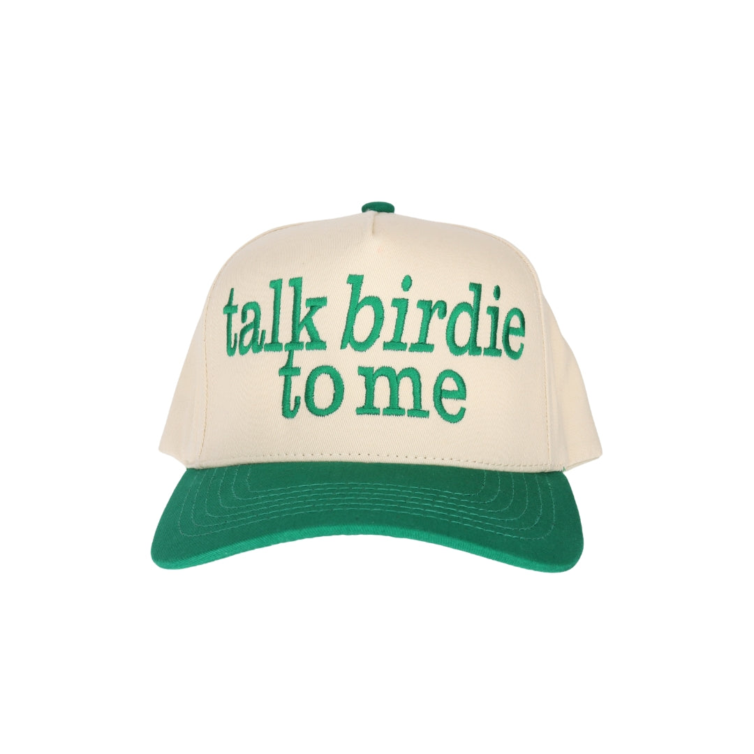 Talk Birdie Embroidered Trucker Hat