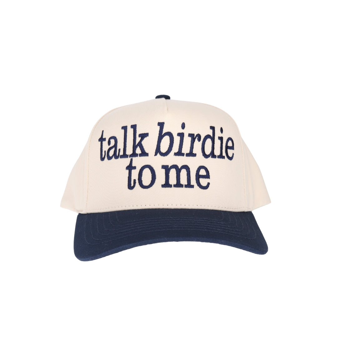 Talk Birdie Embroidered Trucker Hat