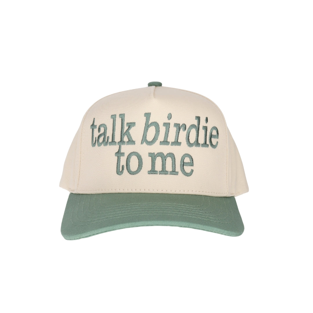 Talk Birdie Embroidered Trucker Hat