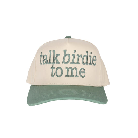 Talk Birdie Embroidered Trucker Hat
